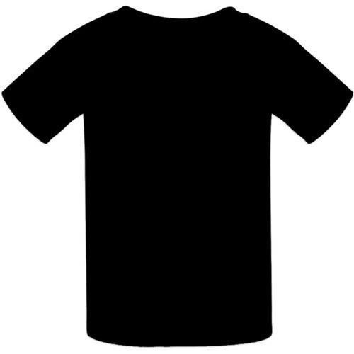 Men Solid Black T-shirt